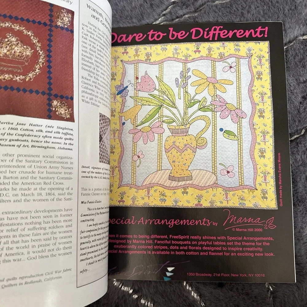 Vintage Spring 2002 /'American Quilters Magazine
